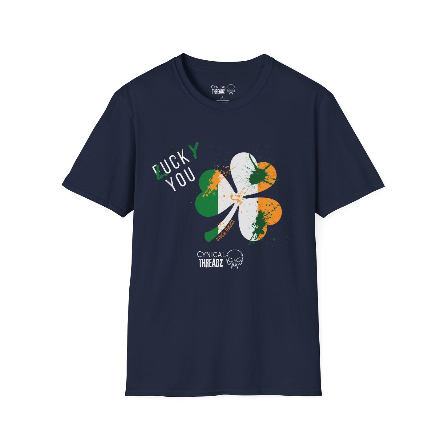 15.T-Shirt - Lucky you 'f#*k you' design
