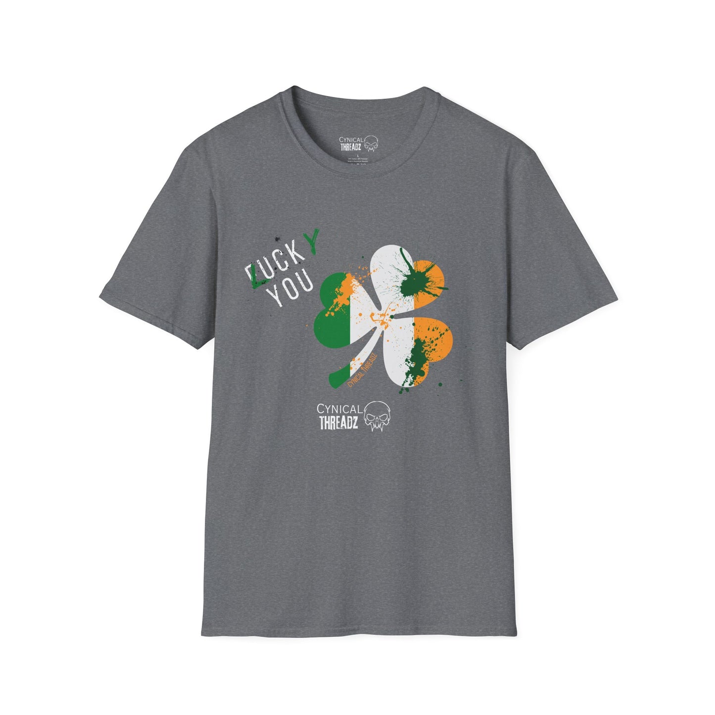 15.T-Shirt - Lucky you 'f#*k you' design