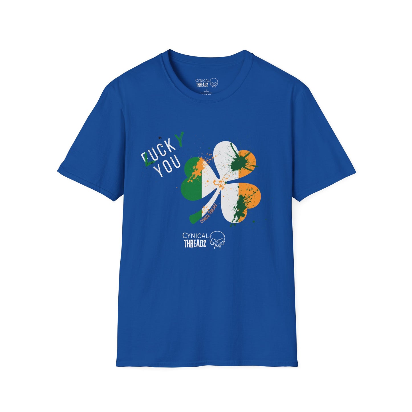 15.T-Shirt - Lucky you 'f#*k you' design