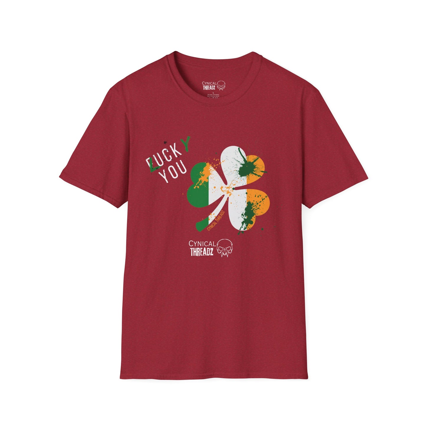 15.T-Shirt - Lucky you 'f#*k you' design