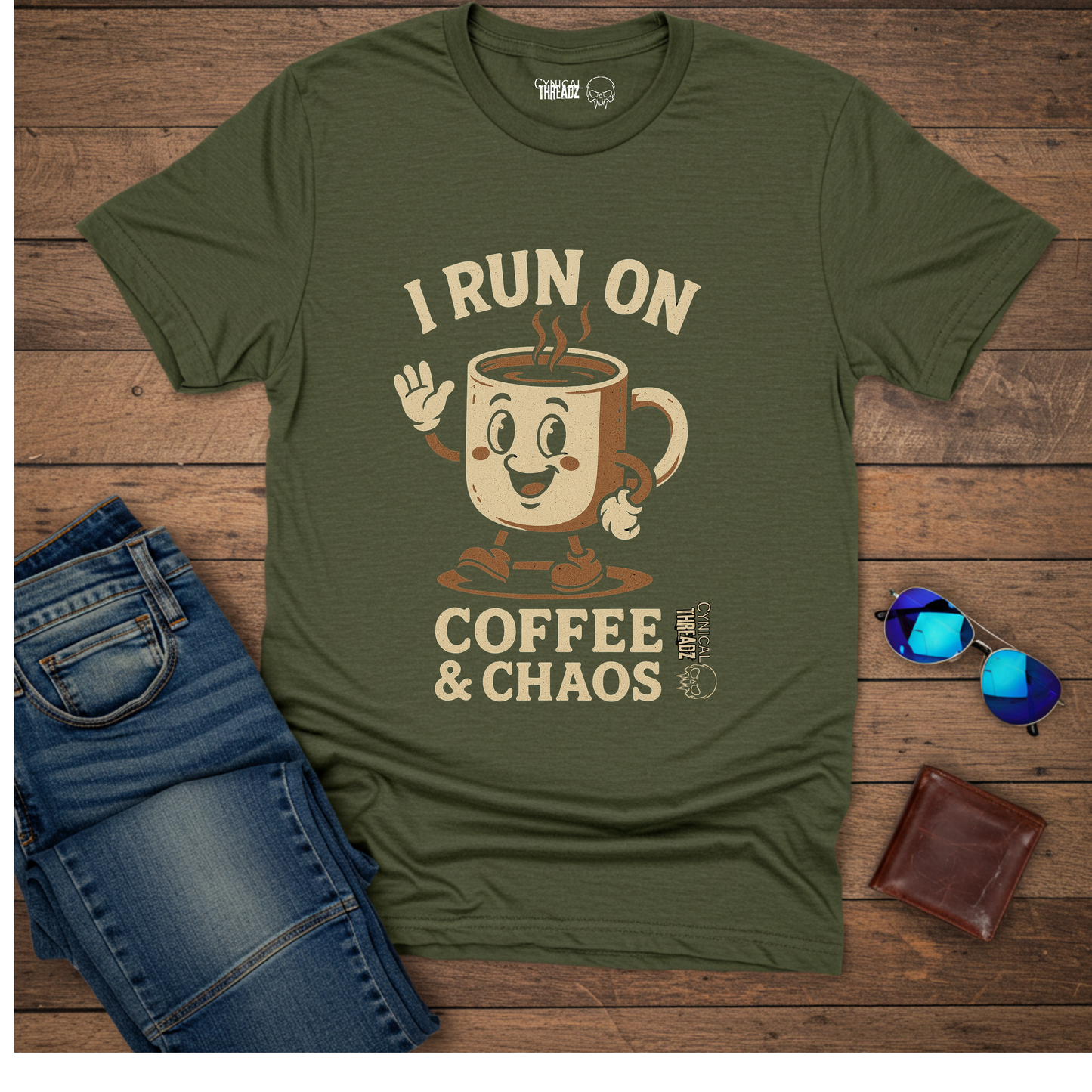 Coffee & Chaos T-Shirt