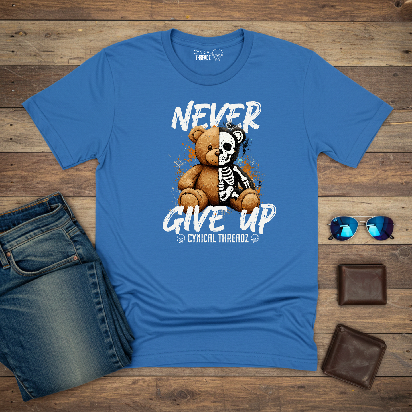 Never Give Up Design
