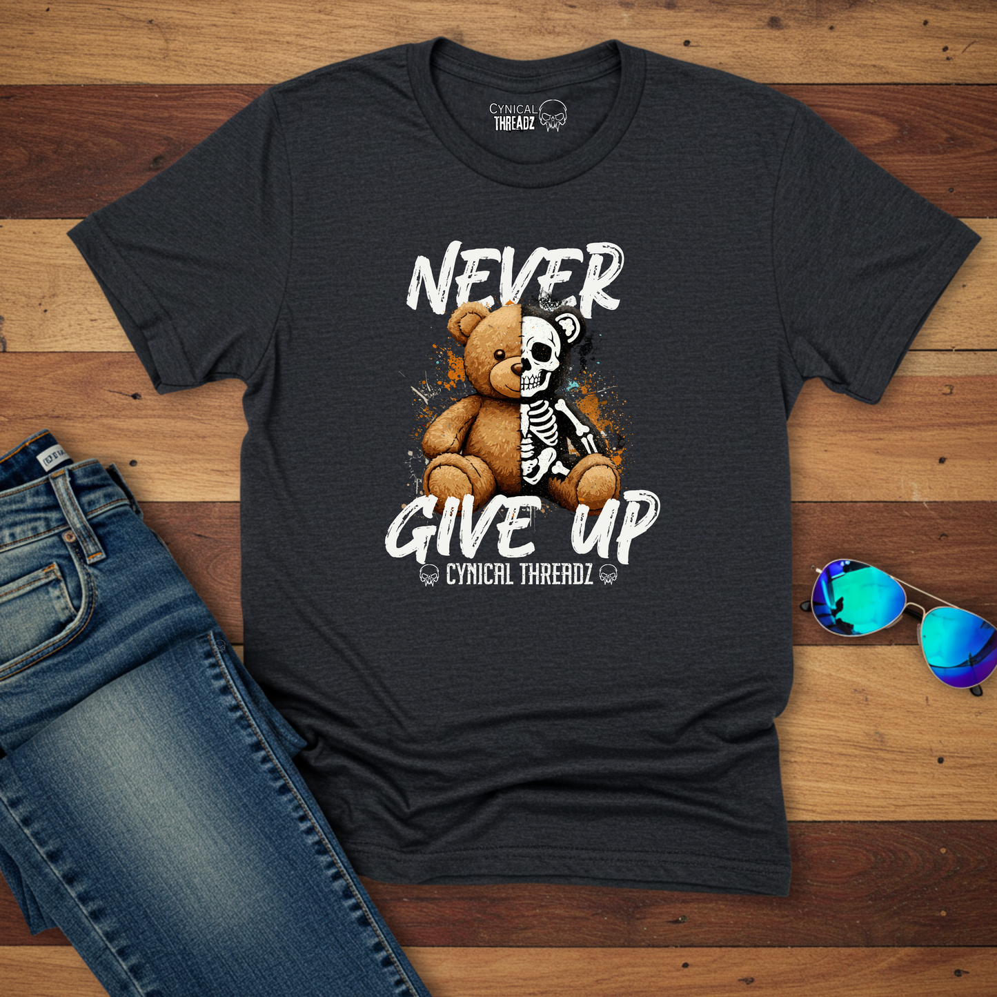 Never Give Up Design