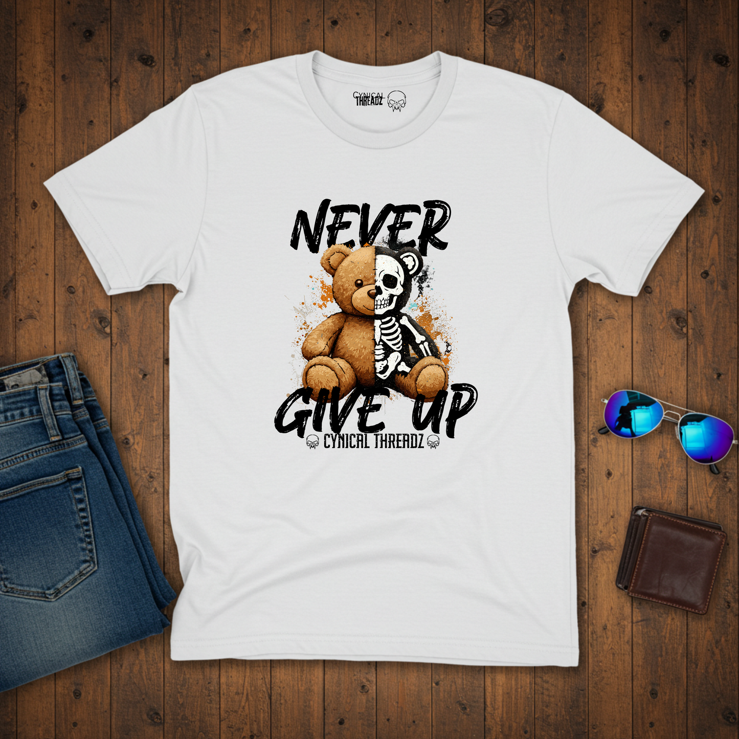 Never Give Up Design