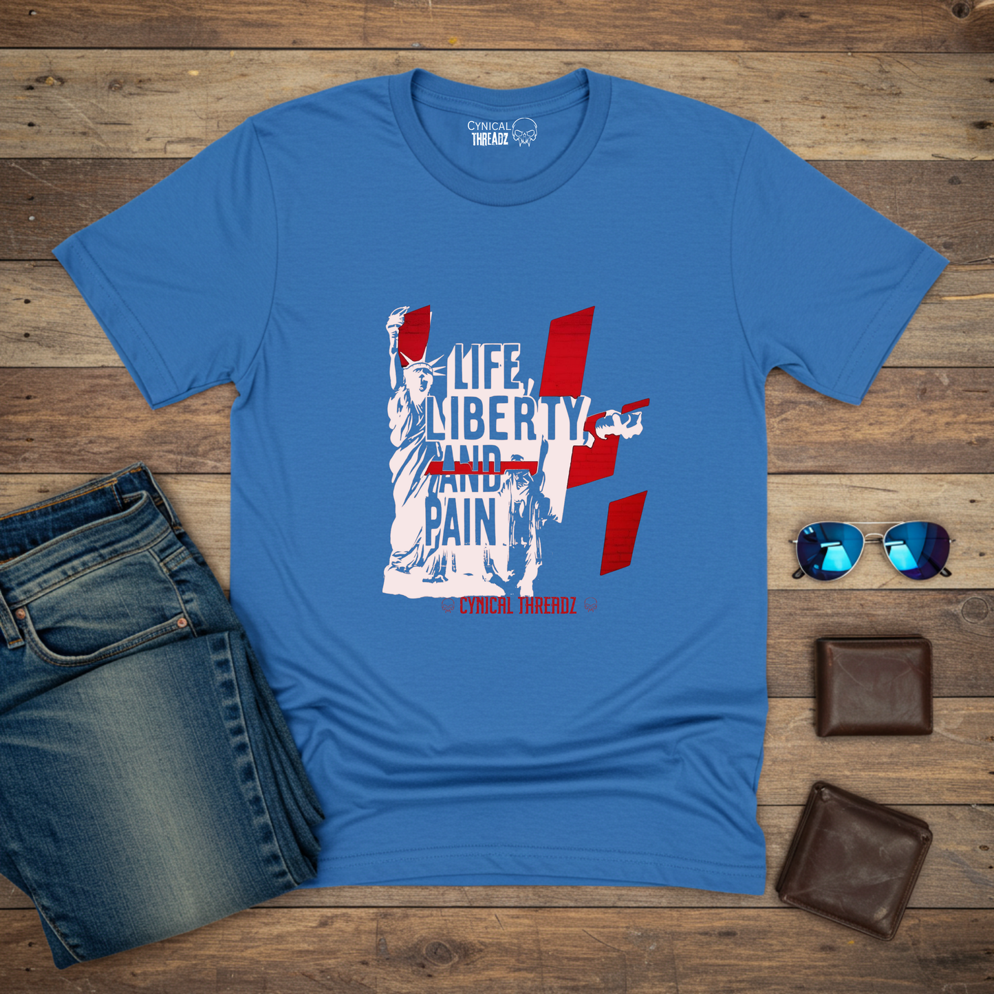 Life, Liberty and Pain Unisex T-Shirt