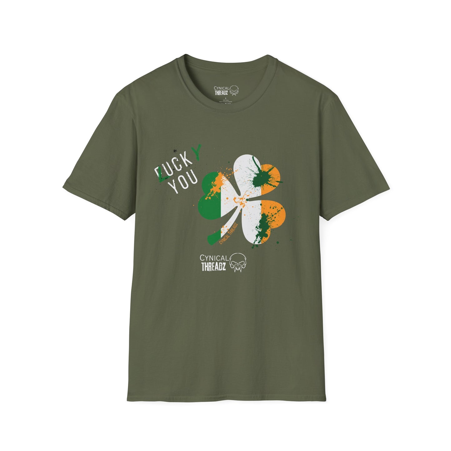 15.T-Shirt - Lucky you 'f#*k you' design