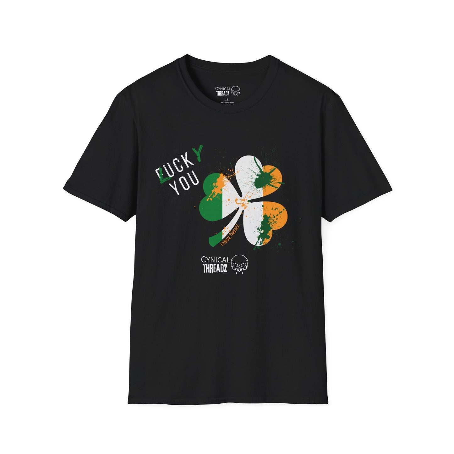 15.T-Shirt - Lucky you 'f#*k you' design