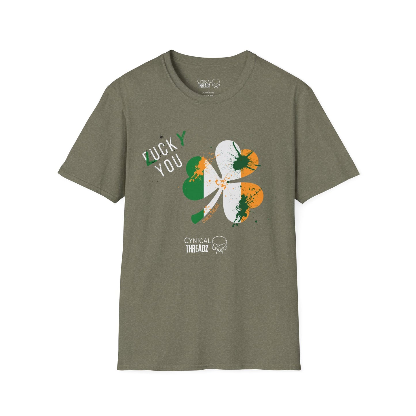 15.T-Shirt - Lucky you 'f#*k you' design