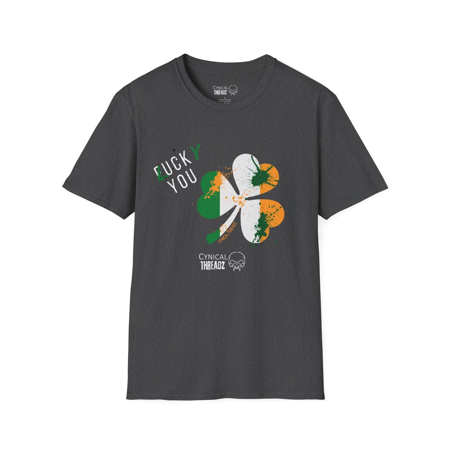 15.T-Shirt - Lucky you 'f#*k you' design