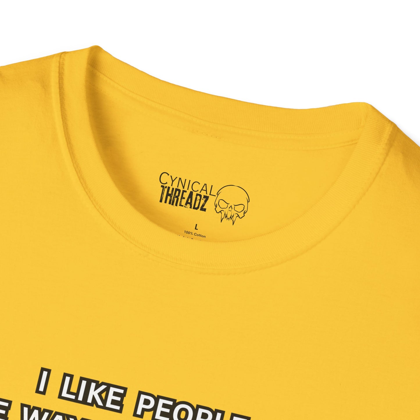 Dexter Unisex T-Shirt - &quot;I Like People&quot;