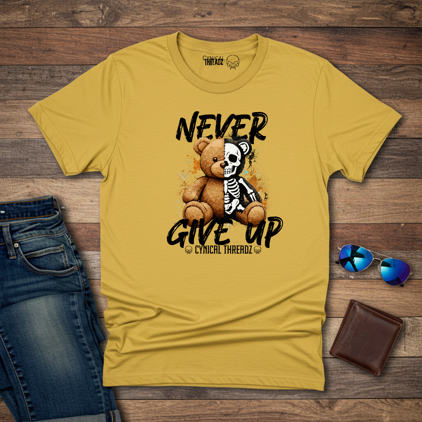 Never Give Up Design