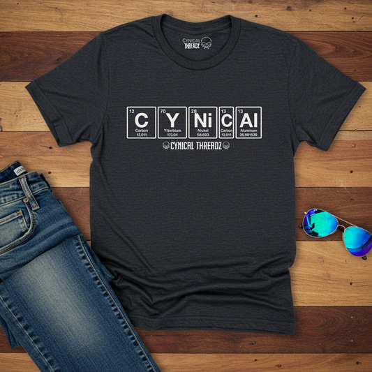 Cynical Periodic Table T-Shirt