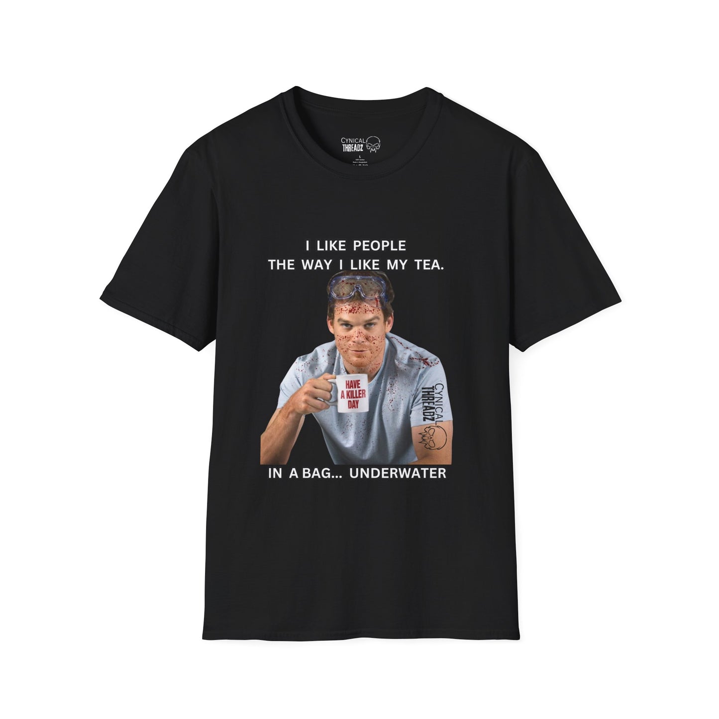 Dexter Unisex T-Shirt - &quot;I Like People&quot;