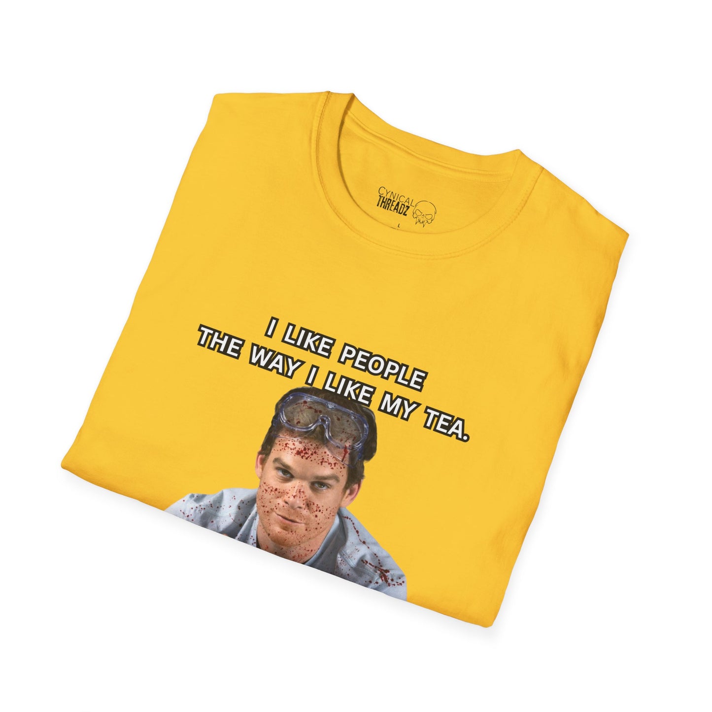 Dexter Unisex T-Shirt - &quot;I Like People&quot;