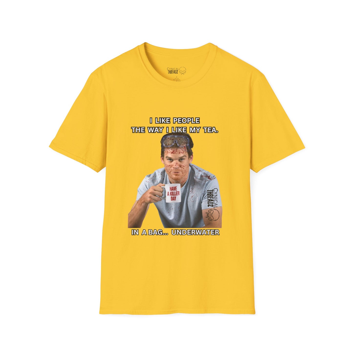 Dexter Unisex T-Shirt - &quot;I Like People&quot;